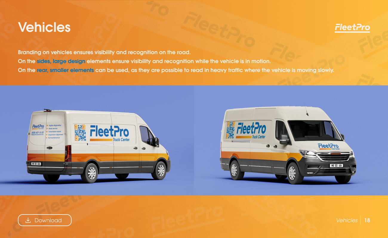 FleetPro Brandbook 18