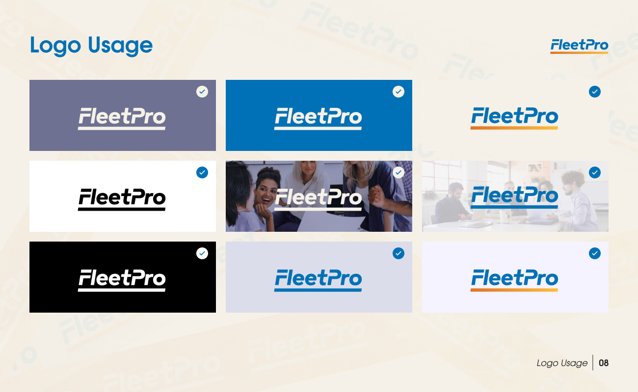 FleetPro Brandbook 8